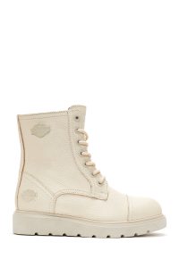 بوت چرمی زنانه بژ Tums Boot Harley Davidson