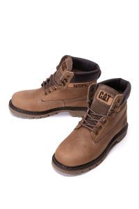 بوت چرمی مردانه کاترپیلار  بژ کلرادو Nubuck