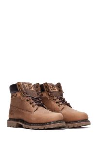 بوت چرمی مردانه کاترپیلار  بژ کلرادو Nubuck