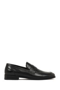لوفر چرمی مردانه مشکی کلاسیک Derimod Black