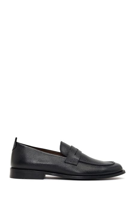 لوفر چرمی مردانه مشکی کلاسیک Derimod Black
