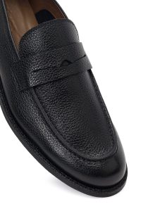 لوفر چرمی مردانه مشکی کلاسیک Derimod Black