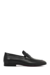 لوفر چرمی مردانه مشکی کلاسیک Derimod Black