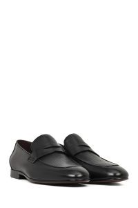 لوفر چرمی مردانه مشکی کلاسیک Derimod Black