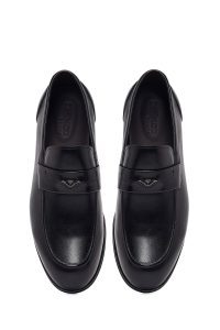 لوفر چرمی مردانه مشکی کلاسیک Derimod Black