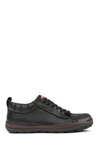 کتونی چرمی مردانه کمپر مشکی Peu Pista Gm Nubuck