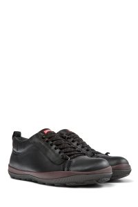 کتونی چرمی مردانه کمپر مشکی Peu Pista Gm Nubuck