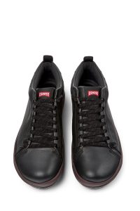 کتونی چرمی مردانه کمپر مشکی Peu Pista Gm Nubuck