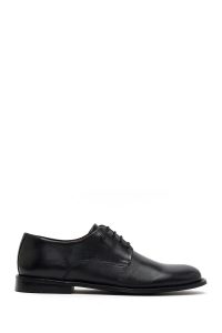کفش کلاسیک چرمی مردانه مشکی بندی Derimod Black