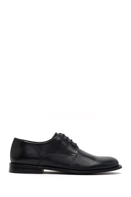 کفش کلاسیک چرمی مردانه مشکی بندی Derimod Black