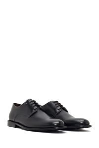 کفش کلاسیک چرمی مردانه مشکی بندی Derimod Black