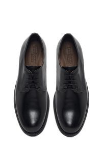 کفش کلاسیک چرمی مردانه مشکی بندی Derimod Black