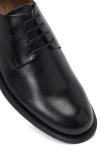 کفش کلاسیک چرمی مردانه مشکی بندی Derimod Black