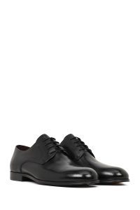 کفش کلاسیک چرمی مردانه مشکی بندی Derimod Black