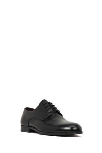 کفش کلاسیک چرمی مردانه مشکی بندی Derimod Black