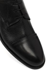 کفش کلاسیک چرمی مردانه مشکی بندی Derimod Black