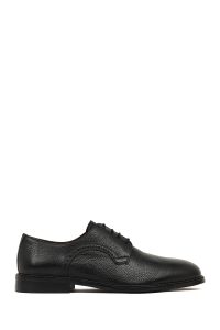 کفش کلاسیک چرمی مردانه مشکی بندی Derimod Black