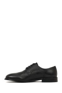 کفش کلاسیک چرمی مردانه مشکی بندی Derimod Black
