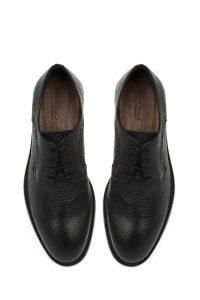 کفش کلاسیک چرمی مردانه مشکی بندی Derimod Black
