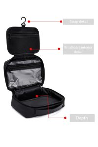 کیف دستی پارچه‌ای مردانه مشکی D-Pack دری مد