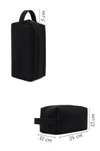 کیف دستی پارچه‌ای مردانه مشکی D-Pack