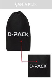 کیف دستی پارچه‌ای مردانه مشکی D-Pack