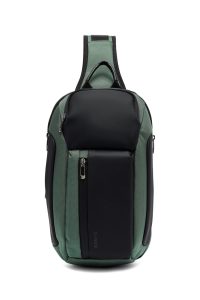 کیف دوشی مردانه سبز D-Pack دری مد