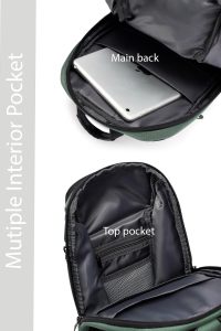 کیف دوشی مردانه سبز D-Pack دری مد