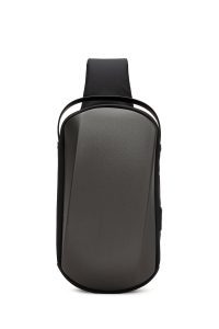 کیف دوشی پارچه ای مردانه خاکستری تکنولوژیک D-Pack دری مد