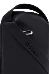 کیف دوشی پارچه‌ای مردانه مشکی D-Pack دری مد