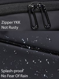 کیف دوشی پارچه‌ای مردانه مشکی D-Pack دری مد