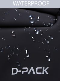 کیف کراس بادی پارچه ای مشکی مردانه D-PACK دری مد