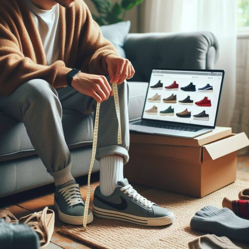 اندازه گیری صحیح سایز پا برای خرید آنلاین کفش